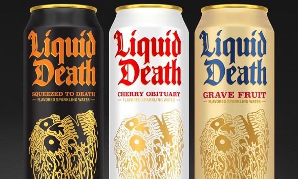 Liquid Death – Mineralwasser für ... MÄNNER. https://liquiddeath.com/