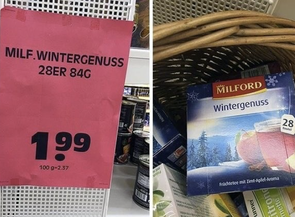 Lustiger Fail im Supermarkt