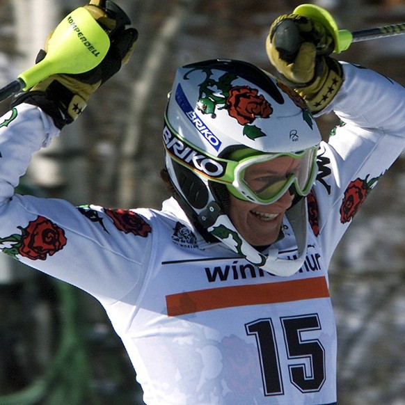IMAGO / SprintPress

Claudia Riegler (Neuseeland) - Start Alpiner Skilauf Damen Weltcup 2000/2001, Welt-Cup, Worldcup, World, WC, Ski Alpin, Skisport, Slalom Einzelbild Park City