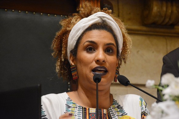 epa06606166 A handout photo made available by CMRJ dated on November 23, 2017 shows Councilwoman Marielle Franco. Amnesty International (AI) called on the Brazilian State to guarantee &#039;an immedia ...