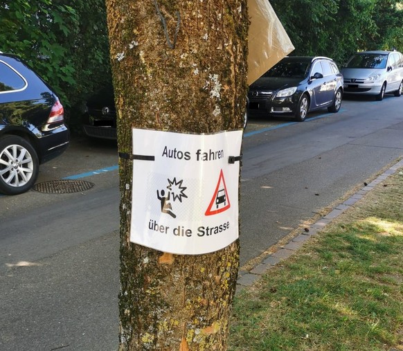 Passive aggressive sign in Switzerland