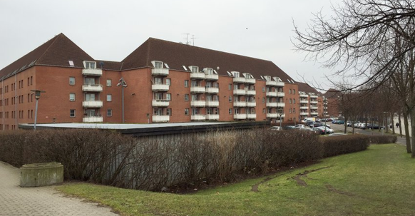 Wohnanlage Mjølnerparken: Hierher flüchtete El-Hussein nach der ersten Tat