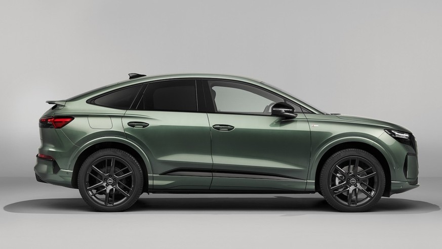 Ebenfalls geliftet: die Coupéversion namens Q4 E-Tron Sportback.