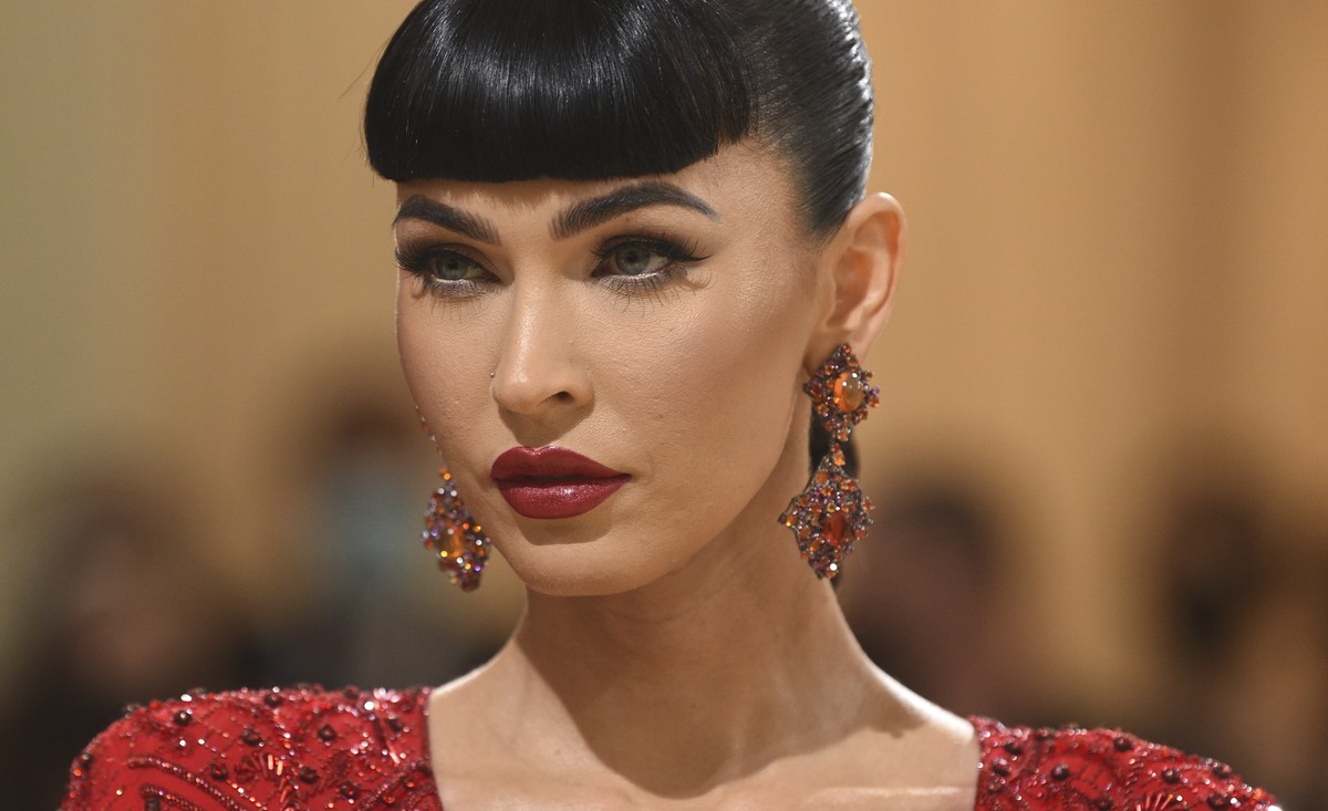 Megan Fox attends The Metropolitan Museum of Art's Costume Institute benefit gala celebrating the opening of the "In America: A Lexicon of Fashion" exhibition on Monday, Sept. 13, 2021, ...