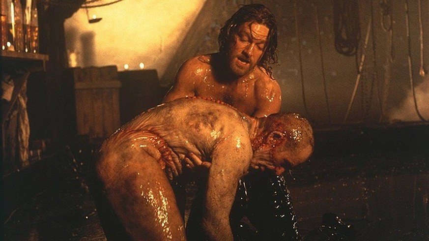 Victor Frankenstein (Kenneth Branagh) und sein Monster (Robert De Niro) in «Mary Shelley&#039;s Frankenstein» (1994)