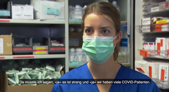 Flavia Giernoth, Expertin der Intensivpflege Grabs.