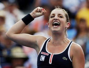 Timea Bacsinszky hat einen bemerkenswerten Lauf.