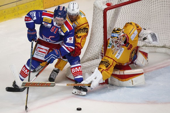 Gegen die SCL Tigers hat Kloten im Strichkampf neun Gratispunkte budgetiert.