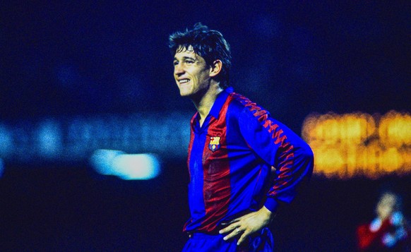 881129 Fotboll, La Liga, Barcelona - Murcia: Gary Lineker, Barcelona. Football, La Liga, Barcelona - Murcia: Gary Lineker, Barcelona. *** 881129 Football, La Liga, Barcelona Murcia Gary Lineker, Barce ...