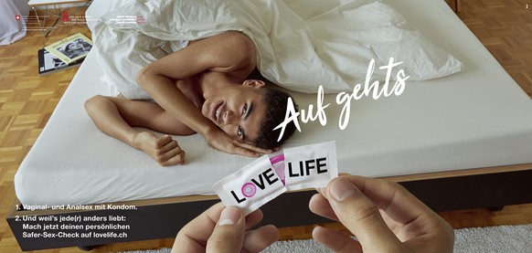 Love Life-Kampagne 2019: «Auf gehts»