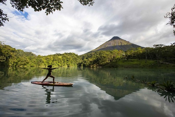 Yoga im Ökoparadies Costa Rica.