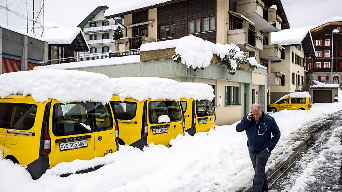Une large partie du Valais s'est retrouv