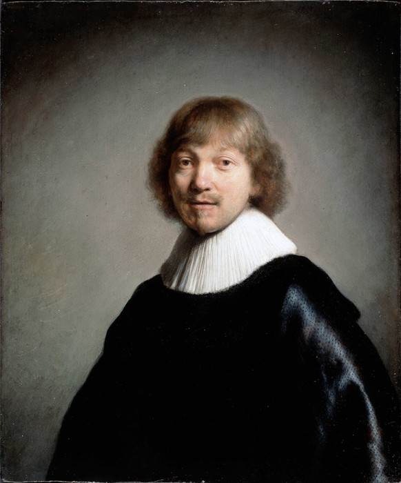HARMENSZOON VAN RIJN REMBRANDT. Portrait of Jacob de Gheyn (III) (1596-1641). Date/Period: 1632. Painting. Oil on oak panel. Height: 29.9 cm (11.7 in); Width: 24.9 cm (9.8 in). Credit: Album
