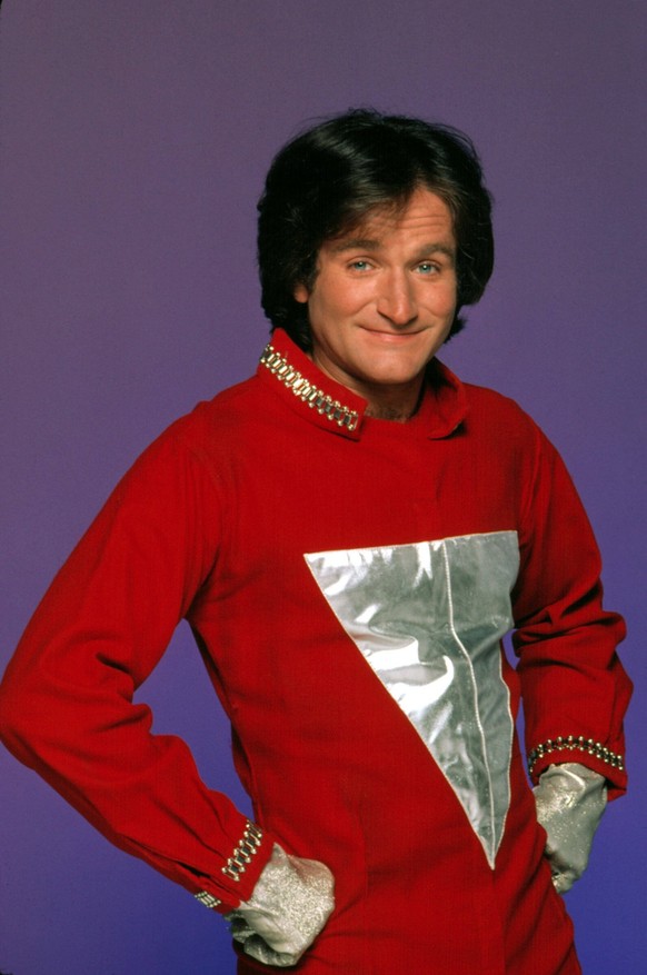 Robin Williams MORK &amp; MINDY, TV sitcom, 1978-1982 Courtesy Everett Collection !ACHTUNG AUFNAHMEDATUM GESCHÄTZT! PUBLICATIONxINxGERxSUIxAUTxONLY Copyright: xCourtesyxEverettxCollectionx TSDMOAN EC0 ...