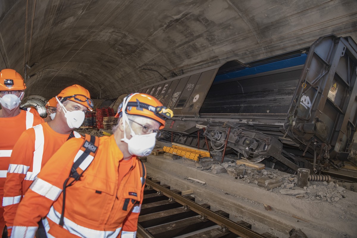 Il fait chaud, très chaud dans le Gothard.