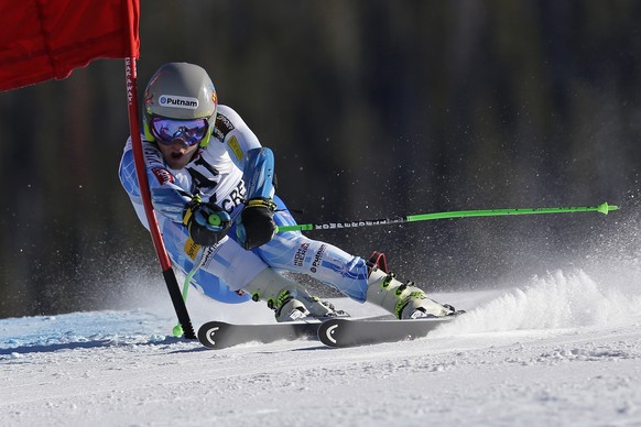 Ted Ligety auf dem Weg zu seinem ersten Saisonsieg.