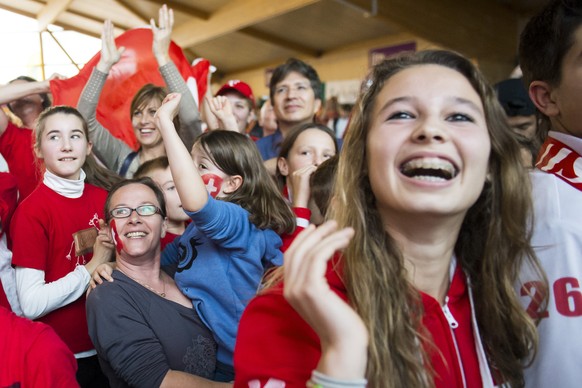 Die halbe Schweiz versammelt sich am Sonntag vor den TV-Bildschirmen.&nbsp;