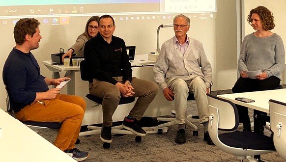 4-Tage-Woche Medienkonferenz in Bern