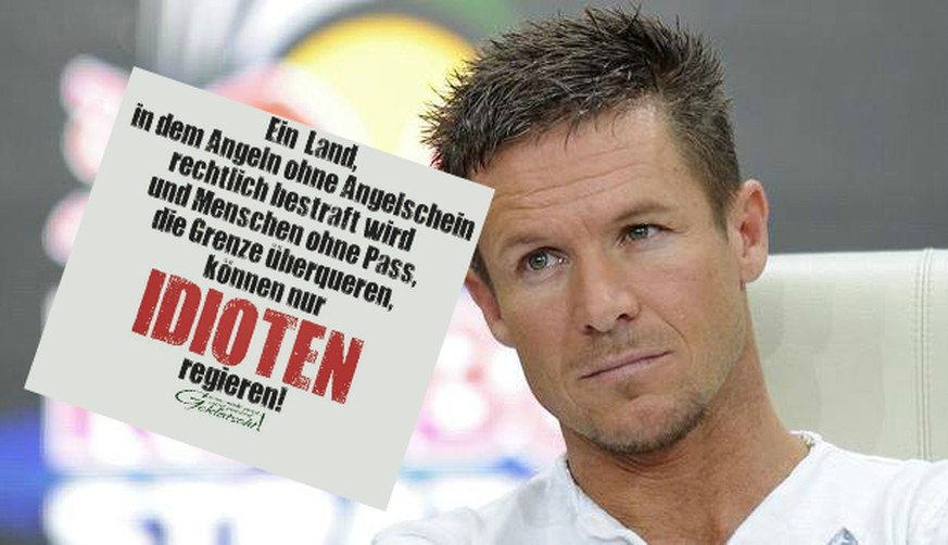 Ach Felix ... Stratosphären-Baumgartner landet wegen Flüchtlingspost hüfttief im rechten Social-Media-Sumpf