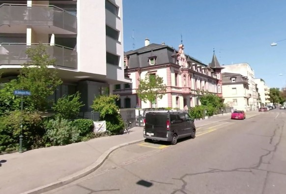 Der St. Johanns-Ring in Basel.