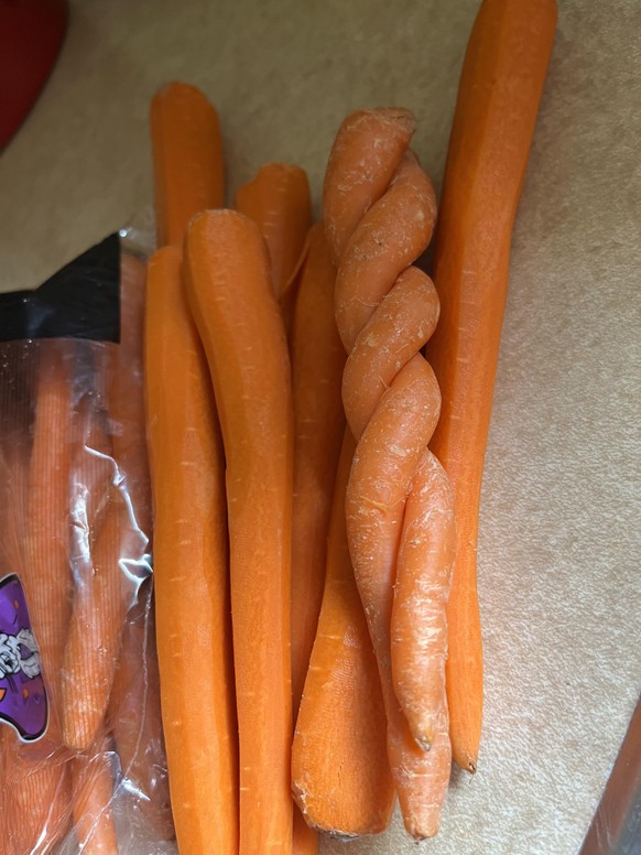 Vermutlich die beste Karotte, die du je gesehen hast.