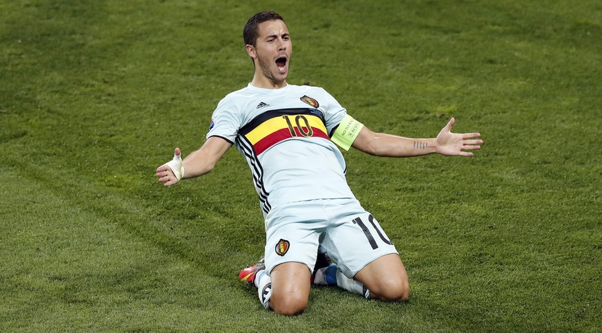 Eden Hazard: Gegen Ungarn erstmals wirklich stark.