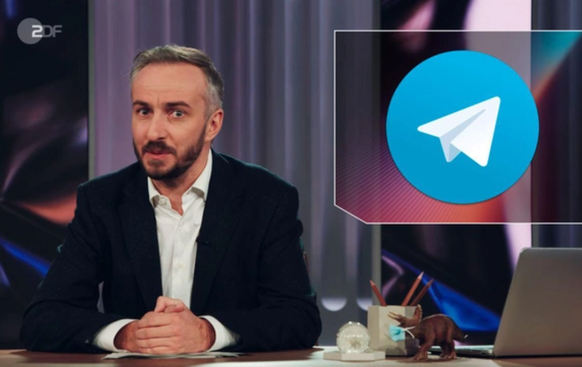 Jan Böhmermann machte sich in seiner ZDF-Premiere über die Verschwörungsschwurbler auf Telegram lustig.