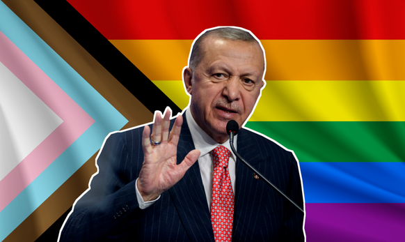 Sieht Familienstrukturen durch LGBT bedroht: Recep Tayyip Erdogan.