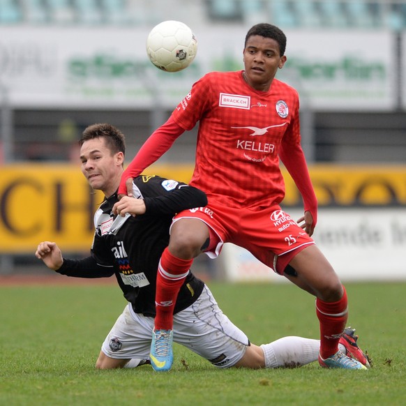 Akanji im Dress seines ersten Vereins, dem FC Winterthur.
