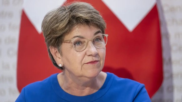 Wie lange bleibt sie noch Bundesrätin? Viola Amherd.
