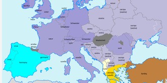 10 spannende Landkarten, die den Ursprung von Wörtern zeigen, die wir dauernd nutzen