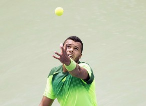 Tsonga machte mit Djokovic kurzen Prozess.