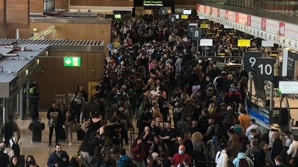 Chaos Flughafen Dublin