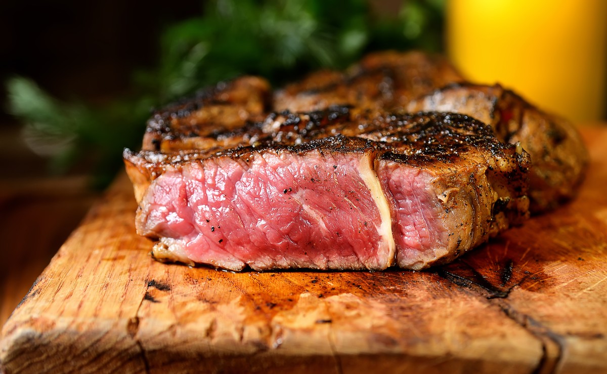 Ein richtig gutes Steak isst man 'bleu', s'il vous plaît!