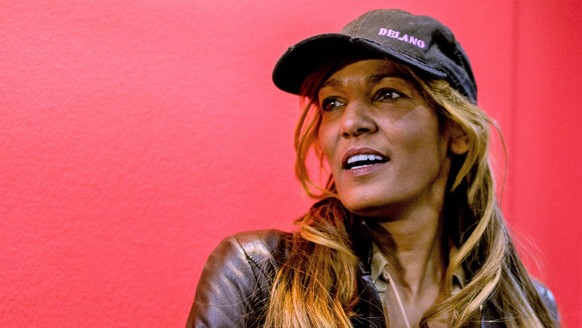 Nadja Naddel Abd el Farrag vor der Pr