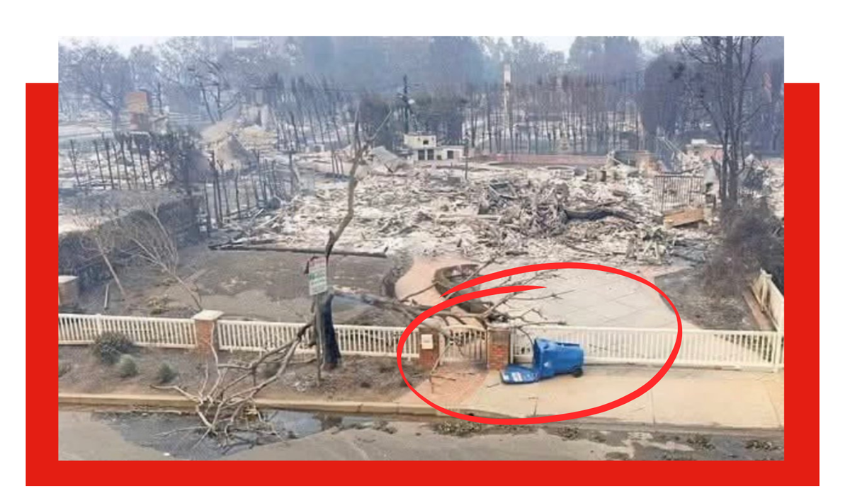 Parmi les théories farfelues qui expliqueraient les incendies du sud de la Californie, celle des lasers déployés volontairement par l'armée américaine est particulièrement endurante.