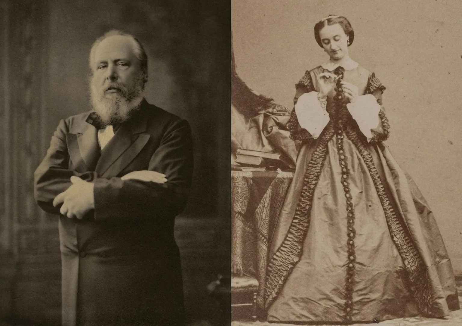 Die amerikanische Violistin Eliza Parker, auch bekannt als Madame Musard, war für viele Jahre Wilhelms Favoritin. Mit ihr reiste er 1868 nach Thun.