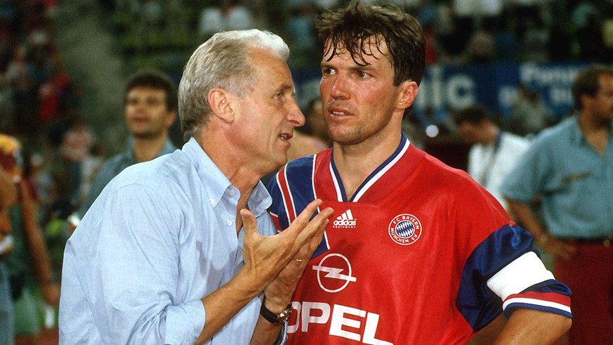 Ein legendäres Duo: Giovanni Trapattoni und Lothar Matthäus.