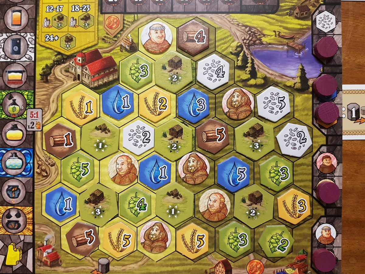 Spielertableau Heaven &amp; Ale