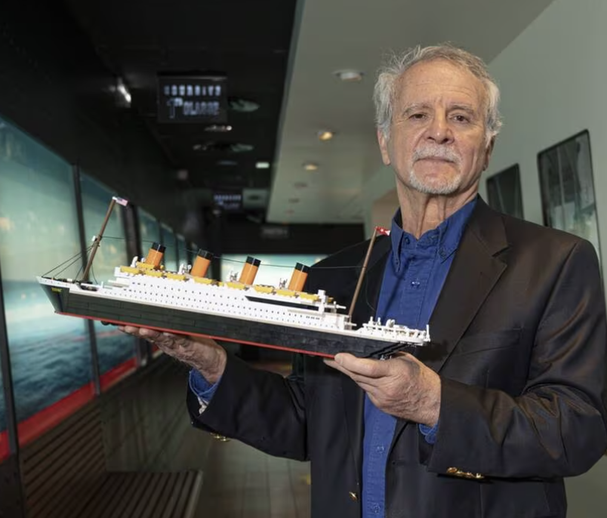 Monsieur Titanic, alias Paul-Henri Nargeolet, a consacré sa vie à l'étude des épaves.