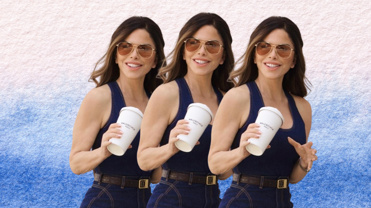 Lauren Sanchez se ballade avec un gobelet Balenciaga à 5000 francs