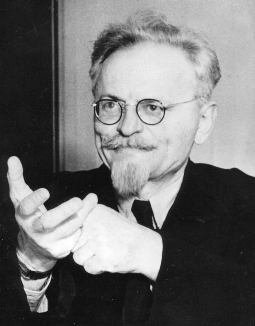 This file photo shows a portrait of Leon Trotsky, the former Bolshevist leader and creator of the Red Army, taken on Aug. 9, 1940, shortly before an attack made on him on Aug. 20, 1940, at his home in ...