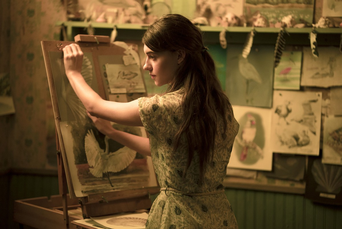 This image released by Columbia Pictures shows Daisy Edgar-Jones in a scene from "Where the Crawdads Sing." (Michele K. Short/Sony Pictures via AP)