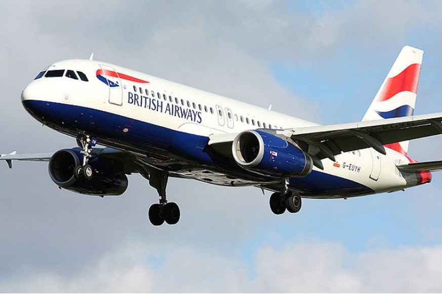 Airbus A320 der British Airways.