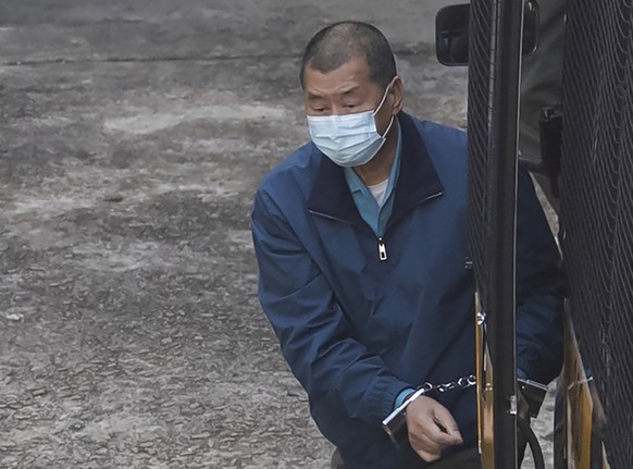 dpatopbilder - Jimmy Lai, Medienunternehmer, Herausgeber der Hongkonger Zeitung