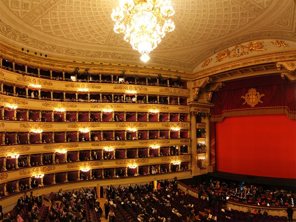 La Scala, Mailand.<br data-editable="remove">