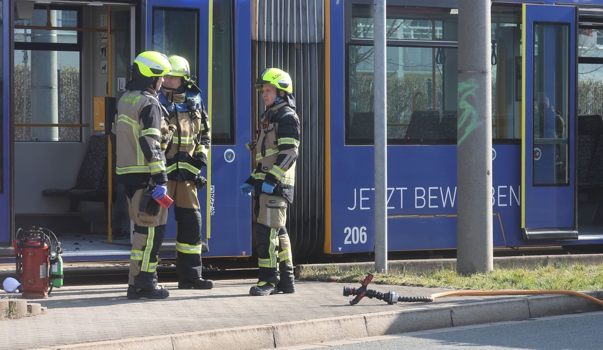 Un homme a mis le feu à son épouse dans un tram à Gera, en Allemagne