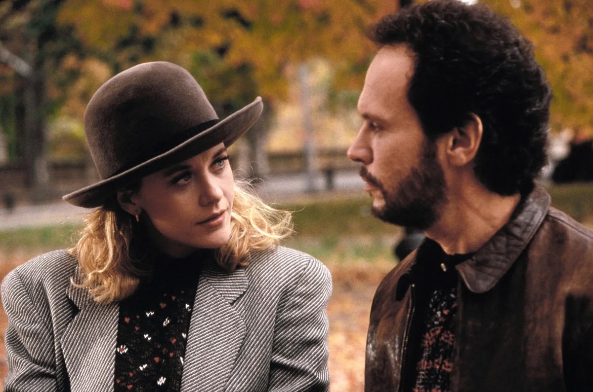 Meg Ryan and Billy Crystal in Harry und Sally (1989)