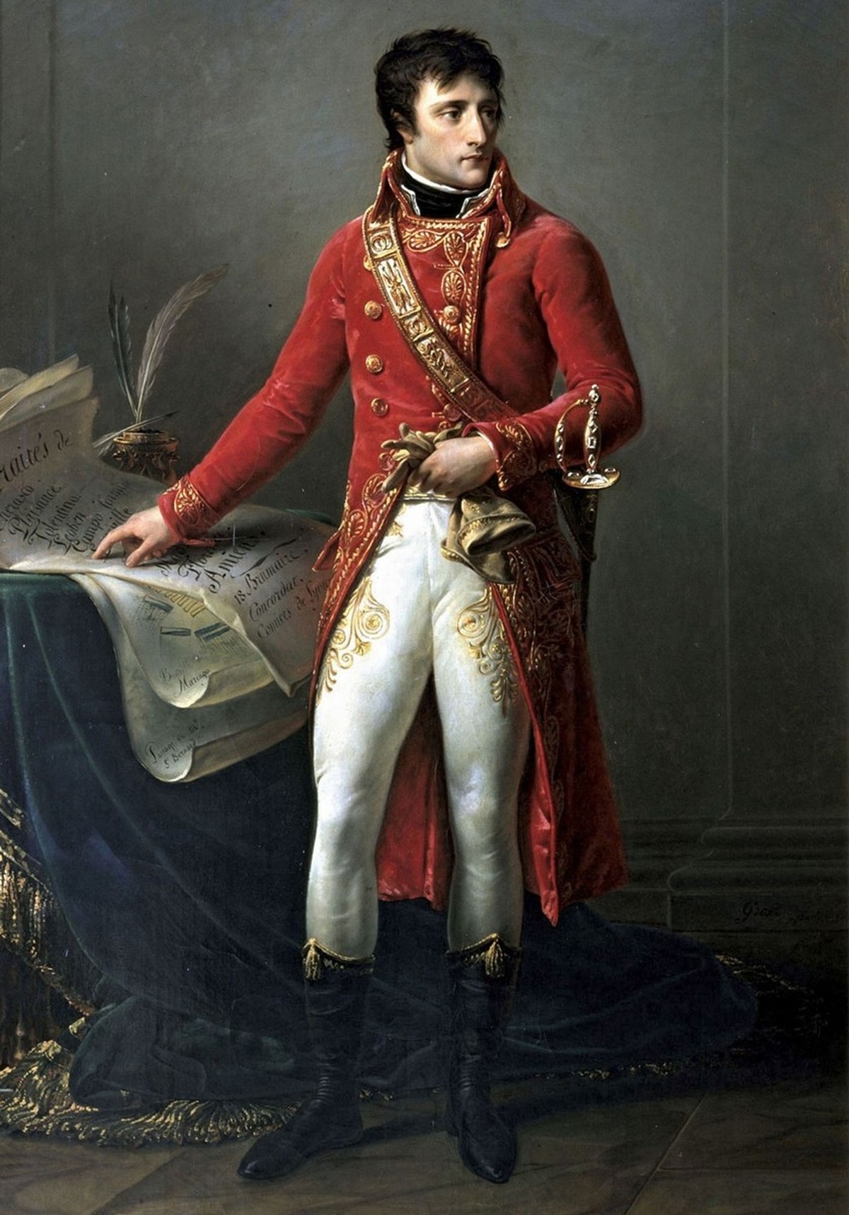 Napoleon Bonaparte, erster Konsul Frankreichs, wusste genaustens, was sich in der Helvetischen Republik abspielte.
https://commons.wikimedia.org/wiki/File:Napoleon_-_4.jpg