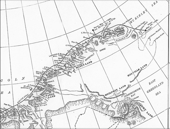 Peary Channel, 1900